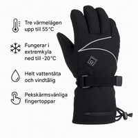 ArcticGrip Pro — Uppvärmda Vinterhandskar med Smart Temperaturkontroll