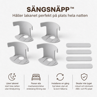 SängSnäpp - Håller Lakanet Perfekt på Plats Hela Natten