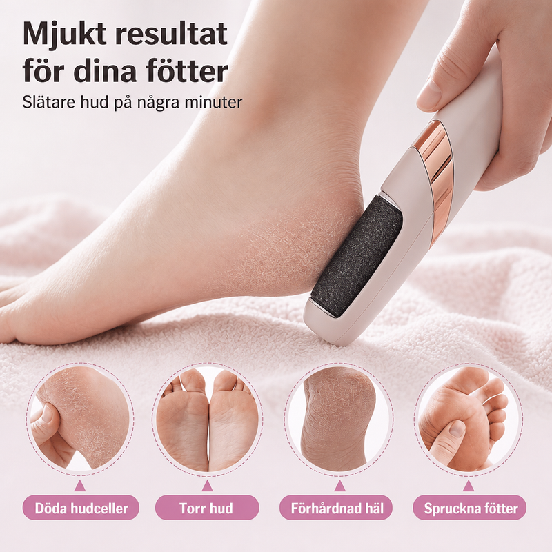 Mjuka fötter utan salongsbesök