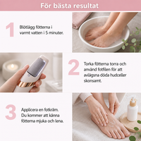 SoftStep Fotvårdsverktyg — Slät hud på minuter, trådlöst
