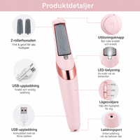 SoftStep Fotvårdsverktyg — Slät hud på minuter, trådlöst