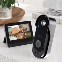 SafeView Dörrkamera – Trådlös med 170° Vidvinkel & Skärm