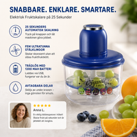 QuickPeel Pro — Elektrisk Fruktskalare på 25 Sekunder