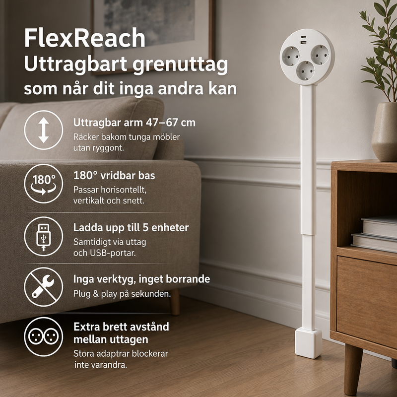 Nå uttaget — utan att flytta soffan
